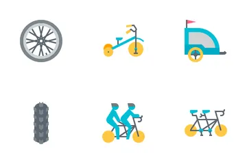 Radfahren Symbolpack