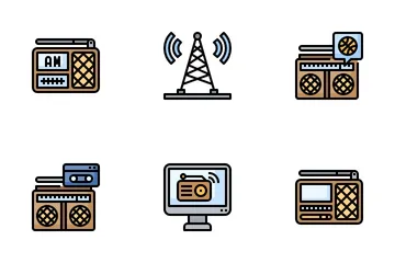 Radio Icon Pack