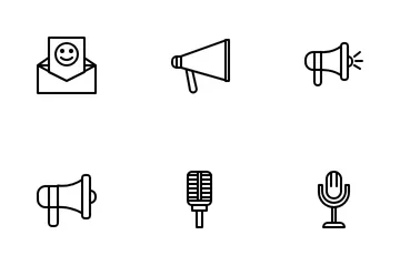 Radio-Ausgabe Symbolpack