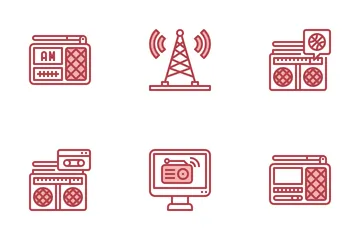 Radio Icon Pack
