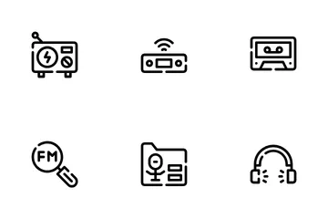 Radio Icon Pack