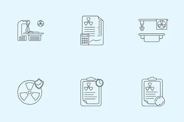 Radiothérapie Pack d'Icônes
