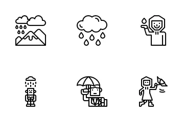 Rainy Season Icon Pack