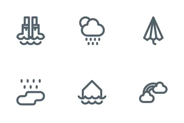 Rainy Season Icon Pack