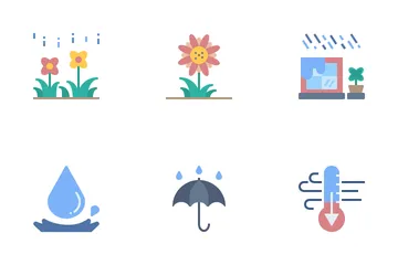 Rainy Season Icon Pack