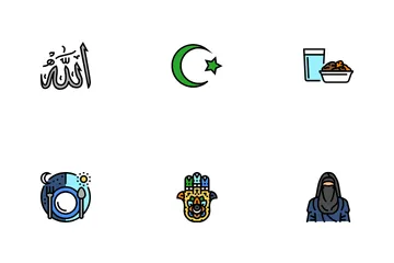 Ramadán Paquete de Iconos