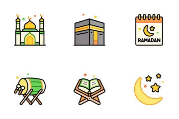 Ramadán Paquete de Iconos