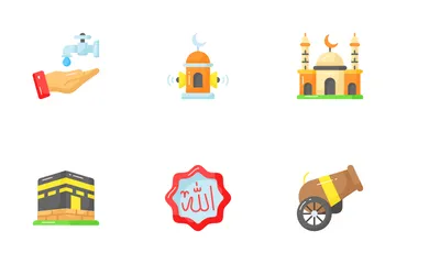 Ramadan And Eid Al Fitr Icon Pack
