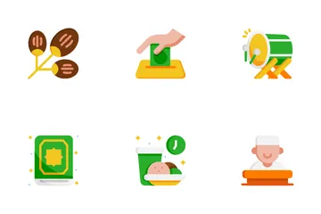 Ramadan And Eid Al Fitr Icon Pack