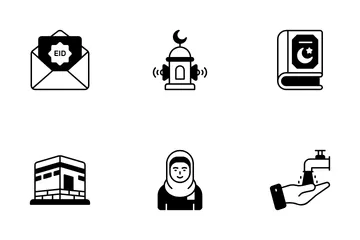 Ramadan And Eid Al Fitr Icon Pack