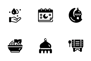 Ramadan And Eid Al Fitr Icon Pack