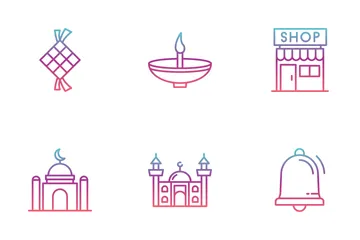 Ramadan And Eid Icon Pack