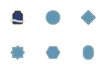 Ramadan Badge Icon Pack