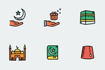 Ramadan Doodles Icon Pack