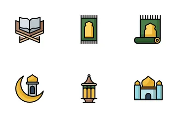 Ramadan (Filled Line) Icon Pack