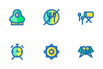 Ramadan (Filled Line) Icon Pack