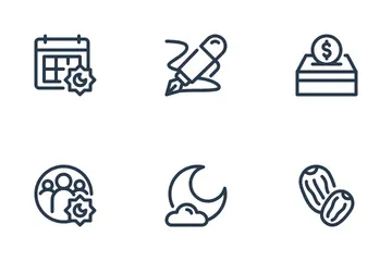 Ramadán Paquete de Iconos