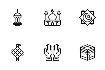 Ramadán Kareem Paquete de Iconos