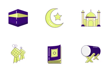 Ramadan Kareem Muslim Icon Pack
