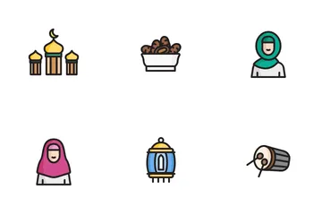 Ramadan Moslem Islam Icon Pack