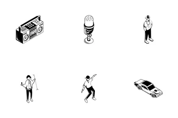 Rap Music Icon Pack