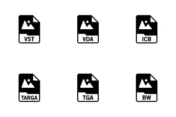 Raster Graphics File Format Icon Pack