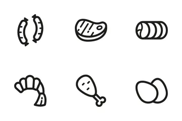 Raw Foods Icon Pack