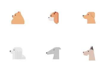 Raza canina Paquete de Iconos