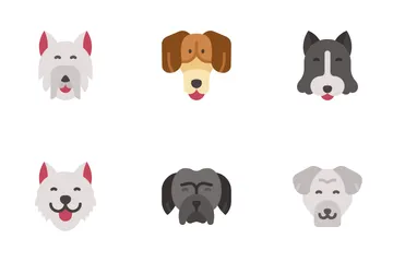 Razas de perros Paquete de Iconos