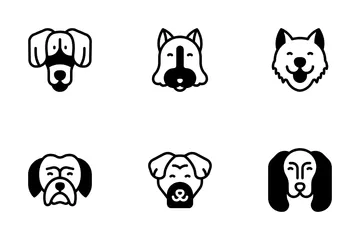 Razas de perros Paquete de Iconos