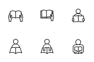 Read A Book Icon Pack