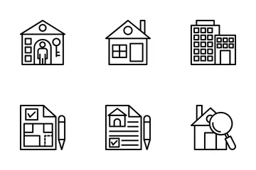 Real Estate 2 Icon Pack