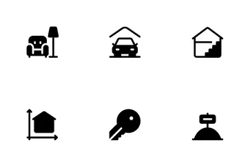 Real Estate And Buildings Icon Pack