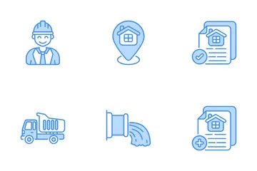 Real Estate And Property Management Icon Pack