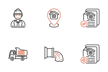 Real Estate And Property Management Icon Pack