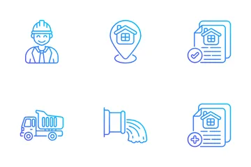 Real Estate And Property Management Icon Pack