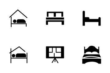 Real Estate Glyphs Icons Set 3 Icon Pack