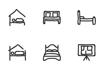 Real Estate Hand Drawn Set 3 Icon Pack