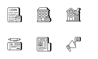 Real Estate Icon Pack