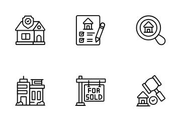 Real Estate Icon Pack