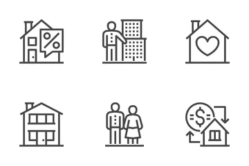 Real Estate Icon Pack