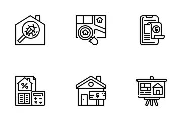 Real Estate Icon Pack