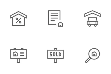 Real Estate Icon Pack