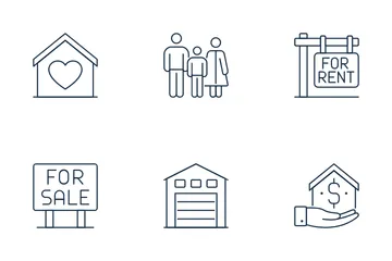 Real Estate Icon Pack