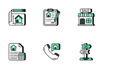 Real Estate Icon Pack