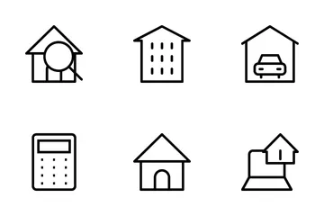 Real Estate Icons Icon Pack