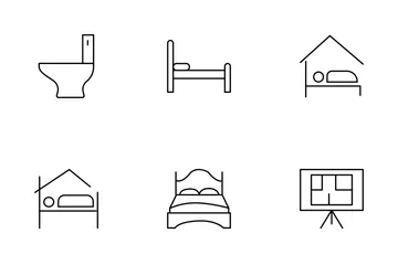 Real Estate Line Set 1 Icon Pack