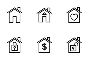 Real Estate Vector Icons Icon Pack