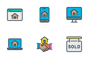 Real Estate Vol-1 Icon Pack