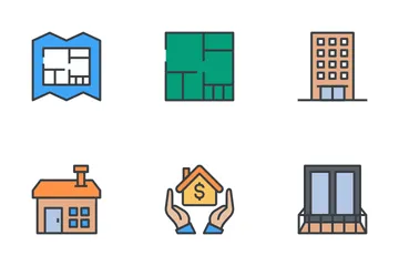 Real Estate Vol-1 Icon Pack